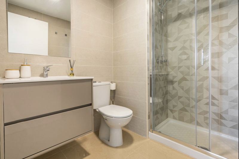 Baño con ducha